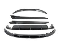 Trasero Alerón Parachoques Body Aero Kit Para X6 F16 M SportFront Splitter+difusor Trasero+faldón Lateral+alerón 2014 2015 2016 2017-2019 Apariencia Carbono