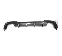 Trasero Alerón Parachoques Difusor Parachoques Trasero Coche Alerón Divisor + Tubo Silenciador Punta Escape Para Nueva Serie 3 G20 330i 330li 2020 Sport(Aspecto de fibra de carbono.)
