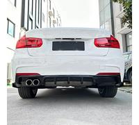 Trasero Alerón Parachoques Difusor Parachoques Trasero Labio+Alerón Lateral Divisor Cubierta Esquina Protector Para Serie 3 F30 MT MP 325i 330i Sport 2013-2019(Without Lamp 1)