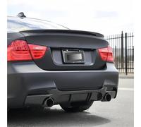 Trasero Alerón Parachoques Difusor Parachoques Trasero Negro Brillante Para E90 E91 316d 318d 320i 320d 325d 330d 335i 335d 2005-2012 Para Tuning Kits Carrocería Para M-tech(90 Type 1)