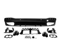 Trasero Alerón Parachoques Difusor Trasero Terminales Escape Para Benz Para GLS Clase X167 SUV 2019+ Parachoques Para AMG Line GLS450 GLS580 GLS550 GLS53 63 Style(53 Look)