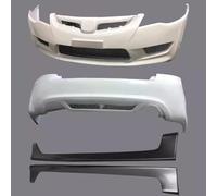 Trasero Alerón Parachoques Kit Carrocería Para Lateral Parachoques Faldón Delantero Trasero Ala Trasera Para CIIMO Convert FD2 Estilo Accesorios Para Coche(Front rear side)