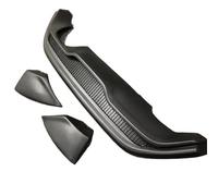 Trasero Alerón Parachoques Para Ford Para Fiesta MK7 2008-2013 ST Estilo ABS Negro Mate Parachoques Trasero Difusor De Labio Delantal Divisor Alerón(Negro mate)