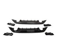 Trasero Alerón Parachoques Para Ford Para Focus ST MK4 Hatchback 2019 2020 2021 2022 ABS Parachoques Trasero Coche Difusor Labio Alerón Divisor Bodykits Tuning(Carbon Look)