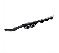 Trasero Alerón Parachoques Para VW Para Polo MK6 2019-2024 Difusor Parachoques Trasero Kit Labios Accesorio Piezas Exteriores Coche Modificación Reemplazo(Carbon Look)