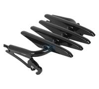 Trasero de Motocicleta para 2009 A 2022 Portaequipajes Trasero Respaldo para Pasajero Barra Sissy Trasera Road King Street Glide Ultra Electra Touring CVO De(J)