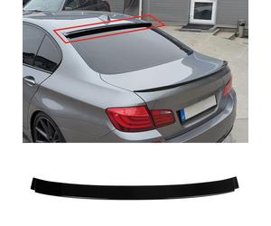 Trasero de Techo para BMW F10 2010-2016 520i 535i 528i (NO COMPATIBLE CON E60) Negro Piano ABS Plástico Mejora Aerodinámica y Estilo, Mejora Exterior del Coche | Diseño | de Calidad