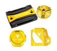 Trasero Depósito Freno Cubierta para MT09 MT-09 MT 09 para Tracer 900GT FZ09 2014-2020 Protector De Cubierta Depósito Líquido Freno Delantero Trasero Motocicleta