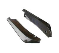 trasero Difusor parachoques 1 Par Winglets Carbono Extensión Falda Lateral Para Parachoques Delantero Trasero Coche Difusor Alerón Divisor Protector Contra Arañazos(Carbon fiber texture)