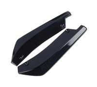 trasero Difusor parachoques Para Benz W210 W177 W176 Difusor Parachoques Trasero Alerón Divisor Labio Canard Protector Contra Arañazos Winglets Extensión(Glossy Black)
