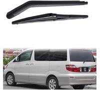 Trasero Escobilla Limpiaparabrisas para Alphard AH10 2002-2008, Coche Ventanas Escobilla y Brazo Juego Caucho Repuesto Limpieza Accesorios