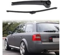 Trasero Escobilla Limpiaparabrisas para Audi A6 C5 Avant 1998-2004, Coche Ventanas Escobilla y Brazo Juego Caucho Repuesto Limpieza Accesorios