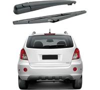 Trasero Escobilla Limpiaparabrisas para Opel Antara 2006-2019, Coche Ventanas Escobilla y Brazo Juego Caucho Repuesto Limpieza Accesorios
