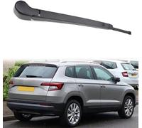 Trasero Escobilla Limpiaparabrisas para Skoda Karoq 2017-2026, Coche Ventanas Escobilla y Brazo Juego Caucho Repuesto Limpieza Accesorios