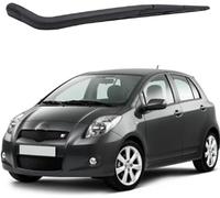 Trasero Escobilla Limpiaparabrisas para Yaris MK2 XP90 2005-2010, Coche Ventanas Escobilla y Brazo Juego Caucho Repuesto Limpieza Accesorios