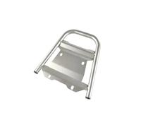 Trasero Estante para Suzuki V-Strom 650 DL650 2017-2022 Baúl Trasero para Motocicleta Alforjas Soporte Portaequipajes De Acero Inoxidable Soporte Portaequipajes Moocicleta(Silver Rack)