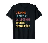 Trasero, gran padre Le Mythe la Légende Humour Camiseta