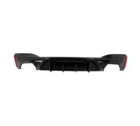 Trasero Labio Parachoques Labio Difusor Parachoques Trasero para Serie 5 Sport G30 520i 530i 540i G38 Alerón Maletero Negro Brillante Piezas Exteriores Difusor(Posterior Style)