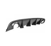 Trasero Labio Parachoques para Dodge para Cargador SRT 2015 2016 2017 2018 2019 Kit De Carrocería De Labios para Difusor De Parachoques Trasero De Coche Difusor(Black)