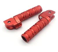 Trasero Motocicleta Reposapiés Para HORNET 600 250 Para HORNET900 VTR1000SP CB1300SF SB CNC Reposapiés Delantero Ajustable(Red)