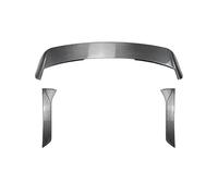 Trasero Spoiler Alerón para Seat para Leon 5F para FR MK3 5 Puertas 2013-2019 Alerón Techo Trasero Coche ala Maletero Labio Ventana Lateral Alerón Trasero Coche(Mirada de Fibra de Carbono)