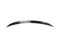 Trasero Spoiler Alerón para Serie 5 F10 para M5 2011-2017 MP Tapa Maletero Divisor Aspecto Carbono/alerón Trasero Labio Negro Alerón Trasero Coche(Mirada de Fibra de Carbono)