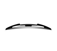 Trasero Spoiler Alerón Trasero para S4 A4 B9 Sedan 2017-2021 Negro Brillante O con Apariencia Fibra Carbono ABS M4 Estilo Alerón Trasero para Maletero Labio(Negro Brillante)
