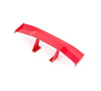 Trasero Spoiler Alerón Trasero Pequeño para Coche, Alerón Trasero Tipo Canard para Motocicleta, ABS, Aspecto Carbono, para VW, Universal. Alerones(Rojo)