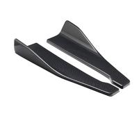 Trasero Spoiler Falda Lateral De Coche 48CM para E90 E46 F20 F30 E39 G20 Protector De Extensión Universal Alerón para Parachoques Trasero Difusor Dividido Alerón