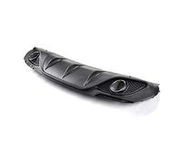 Trasero Techo Rasera Maletero ala Difusor Trasero Coche Puntas Escape Parachoques Trasero Alerón para Alfa para Romeo para Giulia Sedan 4 Puertas 2016-2020 para Quadrifoglio