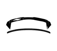 Traseros Spoiler Wing para L&and R&Over para R&Ange R&Over Sport 2013-2018 Alerón Trasero del Techo del Coche Alerón del Maletero Negro Brillante Kit De Carrocería ABS (Tamaño : Middle Roof Black)