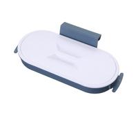 Trash Bag Holder for Kitchen Cabinet | Strong Hanging Rack Saves Space Under Sink/Pantry | Scent - Blocking Lid, Sturdy Plastic Organizer