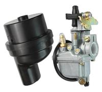 TRASH BIN Carburetor Filter para Suzuki LT50 LT 50 ALT50 JR50 LTA5 1984 1985 1986 1987 Carburador Piezas Motores Carburador Motocicleta Colector Admisión/Filtro Aire Carburador(with Air Filter)