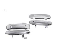 TRASH BIN Manilla De Puerta Corrediza Para Mitsubishi Para Pajero V31 V32 V33 V43 V44 V45 V46 1992-2000 Manijas De Puerta Exterior Delantera Izquierda Derecha Coche Cromadas(4Pcs A set)