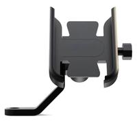 TRASH BIN para Tiger 800 Motocicleta Soporte para Manillar De Teléfono Soporte para Navegador Móvil Soporte Ajustable Teléfono(M Black)