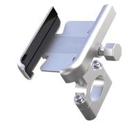 TRASH BIN para Tiger 800 Motocicleta Soportes para Móvil Soporte para Teléfono Retrovisor para Navegador Soporte para Espejo Soporte Ajustable Teléfono(H Sliver)