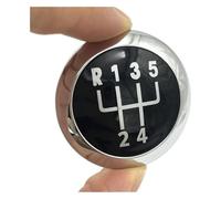 TRASH BIN Pomo Palanca De Cambios Para VW Para Passat B6 2005-2011 Car Styling Chrome 5 6 Speed Manual Gear Shift Knob Lever Stick Emblem Cap Top Cover