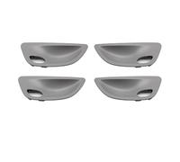 TRASH BIN Puerta Cubierta Manija De Apertura Puerta Interior Izquierda Derecha Cubierta Cuenco Embellecedor Panel para BMW Serie 5 F10 F11 2010-2015(Gray 4pcs Set)