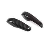 TRASH BIN Puerta Cubierta para Mercedes para Smart para Fortwo 451 2009-2014 Cubierta Manija Reposabrazos Puerta Interior Pegatinas Marco Cuenco Embellecedor(Inner Handle-Carbon)
