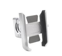 TRASH BIN Soporte antivibración Moto Soporte Teléfono Móvil GPS para Yamaha para NMAX para N-MAX 155 para NMAX125 2015-2020 Espejo Retrovisor Manillar Motocicleta(Handlebar Silver)