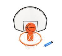 Trash Can Basketball Hoop - Backboard Play Set with Ball 9.06x10.24 Inches