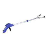 Trash Claw Grabber, Litter Picker Grabber Reacher Tool Extensión para Ancianos Herramienta de Recogida de Residuos(Mango azul)