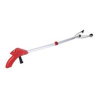 Trash Claw Grabber, Litter Picker Position Lock Grabber Reacher Tool para Ancianos para Hogares de Ancianos(Mango rojo)
