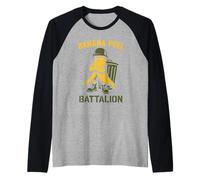 Trash Day Funny Garbage Truck Gestión de residuos Suburban Dad Camiseta Manga Raglan