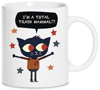 Trash Mammal - Night in the Woods - Trash Mammal Cerámica Blanco Taza Cup Mug