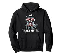 Trash Metal Raccoon Sudadera con Capucha