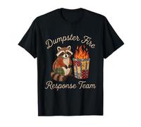Trash Raccoon del Equipo de Respuesta a Incendios de Dumpster Camiseta