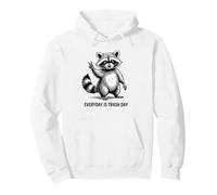 Trash Raccoon Panda Everyday is Trash Day, Divertido Mapache Sudadera con Capucha