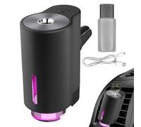 Trasiglio para aire de coche inteligente - Difusor de aceite de 1,18 x 1,8 x 2,4 pulgadas, dispositivo aromático inteligente, de pulverización recargable y portátil | Mejora la aromaterapia atmósfera