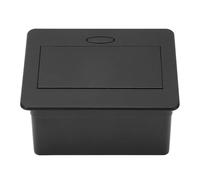 Traslación de Alimentación de Escritorio, Panel de Caja de Recuperación de Puerto USB Dual Estándar, Panel de Aleación de Aluminio, Ideal para Oficina, Hotel, con Anillo de